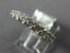 1.19CT DIAMOND 18KT WHITE GOLD 3D ROUND SEMI ETERNITY FILIGREE ANNIVERSARY RING