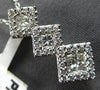 ESTATE .40CT DIAMOND 18K WHITE GOLD PAST PRESENT FUTURE JOURNEY FLOATING PENDANT