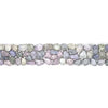 EXTRA LARGE 113.56CT DIAMOND & AAA MULTI COLOR SAPPHIRE 18KT WHITE GOLD BRACELET