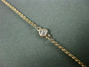 ESTATE LARGE 1.02CT DIAMOND & MULTI GEM 14KT TWO TONE GOLD BY THE YARD PENDANT
