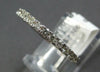 ESTATE .60CT DIAMOND 14KT WHITE GOLD 3D ROUND SEMI ETERNITY 2MM ANNIVERSARY RING