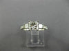 ESTATE GIA .70CT ROUND PRINCESS DIAMOND 14K WHITE GOLD 3 STONE LUCIDA RING 25519