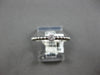 .06CT DIAMOND 14K WHITE GOLD CLASSIC SOLITAIRE FILIGREE MILGRAIN BEADED FUN RING