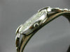 LARGE GENEVE 1.80CT DIAMOND 14KT WHITE GOLD ROUND ROMAN NUMERAL WATCH #2304