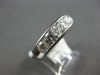 LARGE 2.0CT DIAMOND 14KT WIHITE GOLD 3D CHANNEL ROUND WEDDDING ANNIVERSARY RING