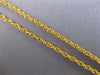 ESTATE LONG 14KT YELLOW GOLD CLASSIC 2MM ROPE CHAIN NECKLACE #28080