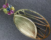LARGE 2.90CT AAA MULTI COLOR SAPPHIRE 14KT YELLOW GOLD OVAL CRISS CROSS PENDANT