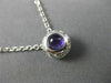 ESTATE .89CT DIAMOND & AAA AMETHYST 14K WHITE GOLD 3D HANDCRAFTED PENDANT #7102