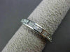 ESTATE ROUND & PRINCESS CUT DIAMOND 14KT WHITE GOLD ETERNITY RING BAND #17174