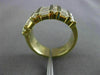 ESTATE WIDE 1.64CT DIAMOND 14KT YELLOW GOLD WEDDING ANNIVERSARY RING 9mm #11857