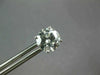 LARGE 2.62CT AAA MOISSANITE 14KT WHITE GOLD SOLITAIRE 4 PRONG STUD EARRINGS 2909