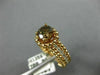 ESTATE 1.43CT CHOCOLATE FANCY DIAMOND 18KT ROSE GOLD 3D 4 PRONG ENGAGEMENT RING