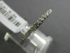 ESTATE .34CT DIAMOND 14KT WHITE GOLD 3D SEMI ETERNITY WEDDING ANNIVERSARY RING