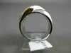 ESTATE LARGE .33CT DIAMOND 14KT WHITE & YELLOW GOLD 3D MULTI WAVE CHANNEL RING