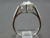 LARGE 1.05CT DIAMOND PLATINUM 3D MARQUISE SHAPE FILIGREE ENGAGEMENT RING #27032