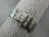 ESTATE .96CTW EMERALD ROUND DIAMOND WEDDING ANNIVERSARY 14K GOLD RING 6.5M 10893