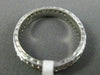 ESTATE .40CT DIAMOND 18KT WHITE GOLD 3D ETERNITY WEDDING ANNIVERSARY RING #1185