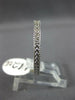 .26CT DIAMOND 14K WHITE GOLD ROUND 2.5MM FILIGREE SEMI ETERNITY ANNIVERSARY RING