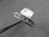 ESTATE .62CT BAGUETTE DIAMOND 18KT WHITE GOLD SEMI ETERNITY ANNIVERSARY RING 4mm