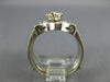 WIDE 1.09CT DIAMOND 14KT WHITE GOLD 3D MARQUISE SOLITAIRE INSERT ENGAGEMENT RING