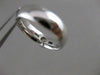 ESTATE DIAMOND 14K WHITE GOLD 3 STONE BEZEL ROUND ENGAGEMENT RING 5MM WIDE 20724