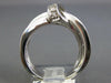 ESTATE LARGE 1.78CT DIAMOND & AAA RUBY 14K WHITE GOLD ROUND & PRINCESS FUN RING