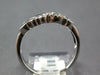 ESTATE .48CT DIAMOND & AAA EMERALD 14KT WHITE GOLD 3D CLASSIC ETOILE FUN RING