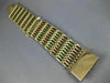 ANTIQUE LARGE .74CT OLD MINE DIAMOND & AAA RUBY 14K TRI COLOR GOLD BRACELET 1404