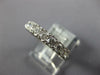 .93CT DIAMOND 18KT WHITE GOLD 3D ROUND MULTI HEART 3/4 ETERNITY ANNIVERSARY RING