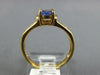 .71CT DIAMOND & AAA TANZANITE 14KT YELLOW GOLD 3D OVAL & ROUND FRIENDSHIP RING
