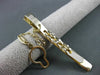 ANTIQUE 14KT WHITE & YELLOW GOLD GENTLEMAN SIMPLE NECKTIE BAR CLASP CLIP #22882