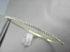 ANTIQUE NARROW 2.60CT DIAMOND 18KT YELLOW GOLD 2MM WIDE BANGLE SIMPLY BEAUTIFUL!
