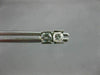 ESTATE .30CT DIAMOND 14KT WHITE GOLD 3D TENSION SOLITAIRE STUD EARRINGS #16287