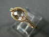 ESTATE 1.62CT DIAMOND & AAA MORGANITE 14KT ROSE GOLD FILIGREE SEMI ETERNITY RING