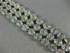 LARGE 20.24CT WHITE & FANCY YELLOW DIAMOND 18KT TWO TONE GOLD 3D TENNIS BRACELET