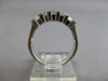 .73CT DIAMOND 18KT WHITE GOLD 3D ROUND & BAGUETTE CHANNEL PRONG MULTI ROW RING