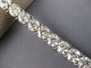 ESTATE EXTRA LARGE 21.36CT DIAMOND 14KT WHITE GOLD 3D ROUND TENNIS BRACELET