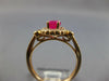 WIDE 1.24CT DIAMOND & AAA RUBY 14KT ROSE GOLD OVAL & ROUND HALO ENGAGEMENT RING