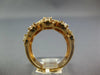 LARGE 2.09CT DIAMOND 18KT ROSE GOLD MULTI ROW INFINITY ETOILE ANNIVERSARY RING
