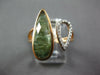 .09CT DIAMOND & AAA GREEN QUARTZ 14KT ROSE GOLD 3D PEAR SHAPE CRISS CROSS RING