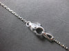ESTATE .80CT DIAMOND 14KT WHITE GOLD 3D FLOWER BY THE YARD LOVE NECKLACE #27835