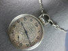 ANTIQUE LARGE ART DECO 14KT YELLOW GOLD ILLINOIS POCKET WATCH WITH CHAIN #27742