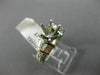 1.62CT ROUND & BAGUETTE DIAMOND 14KT WHITE GOLD SEMI MOUNT ENGAGEMENT RING 1551