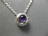 ESTATE .89CT DIAMOND & AAA AMETHYST 14K WHITE GOLD 3D HANDCRAFTED PENDANT #7102