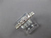 1.36CT DIAMOND 18KT WHITE GOLD 3D ROUND COMFORT FIT ETERNITY ANNIVERSARY RING