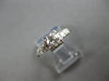 ANTIQUE .57CT OLD MINE DIAMOND PLATINIM FISHTAIL 5 STONE ENGAGEMENT RING #28024