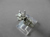 1.60CT DIAMOND 14K WHITE GOLD 3D PRINESS ROUND SEMI MOUNT ENGAGEMENT RING #18585