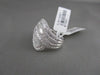 ANTIQUE WIDE 2.15CT DIAMOND 18KT WHITE GOLD FILIGREE MULTI ROW ANNIVERSARY RING