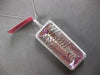 EXTRA LARGE 52.07CT DIAMOND & AAA KUNZITE 18KT WHITE GOLD 3D RECTANGULAR PENDANT