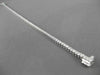 ESTATE 1.83CT DIAMOND 14KT WHITE GOLD CLASSIC FOUR PRONG TENNIS BRACELET 2mm